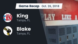 Recap: King  vs. Blake  2018