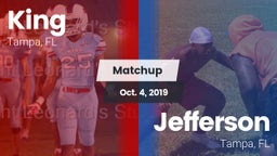 Matchup: King  vs. Jefferson  2019