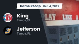 Recap: King  vs. Jefferson  2019