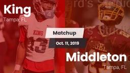 Matchup: King  vs. Middleton  2019