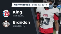 Recap: King  vs. Brandon  2019