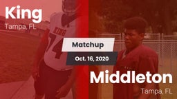 Matchup: King  vs. Middleton  2020