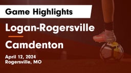 Logan-Rogersville  vs Camdenton  Game Highlights - April 12, 2024