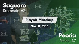 Matchup: Saguaro  vs. Peoria  2016
