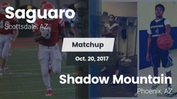 Matchup: Saguaro  vs. Shadow Mountain  2017