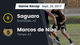 Recap: Saguaro  vs. Marcos de Niza  2017