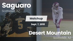 Matchup: Saguaro  vs. Desert Mountain  2018