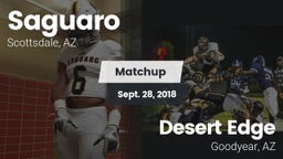 Matchup: Saguaro  vs. Desert Edge  2018