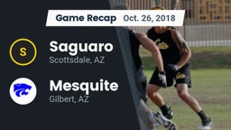 Recap: Saguaro  vs. Mesquite  2018