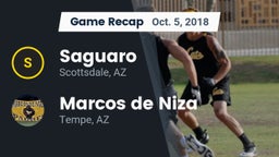 Recap: Saguaro  vs. Marcos de Niza  2018