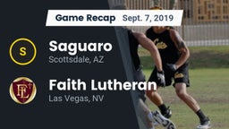 Recap: Saguaro  vs. Faith Lutheran  2019