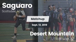 Matchup: Saguaro  vs. Desert Mountain  2019