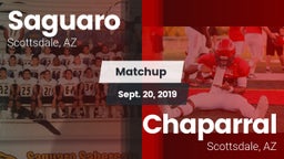 Matchup: Saguaro  vs. Chaparral  2019