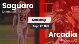 Matchup: Saguaro  vs. Arcadia  2019