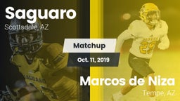 Matchup: Saguaro  vs. Marcos de Niza  2019