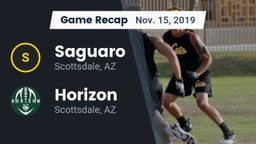 Recap: Saguaro  vs. Horizon  2019