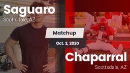 Matchup: Saguaro  vs. Chaparral  2020