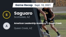 Recap: Saguaro  vs. American Leadership Academy - Queen Creek 2021