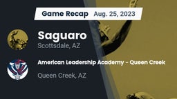 Recap: Saguaro  vs. American Leadership Academy - Queen Creek 2023