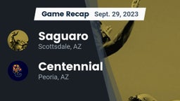 Recap: Saguaro  vs. Centennial  2023