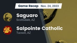 Recap: Saguaro  vs. Salpointe Catholic  2023
