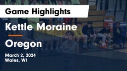 Kettle Moraine  vs Oregon  Game Highlights - March 2, 2024