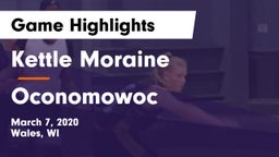 Kettle Moraine  vs Oconomowoc  Game Highlights - March 7, 2020