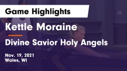 Kettle Moraine  vs Divine Savior Holy Angels Game Highlights - Nov. 19, 2021