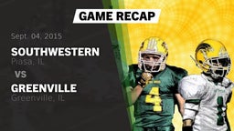 Southwestern football highlights Recap: Southwestern  vs. Greenville  2015