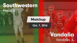 Matchup: Southwestern High vs. Vandalia  2016