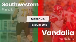 Matchup: Southwestern High vs. Vandalia  2018