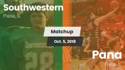 Matchup: Southwestern High vs. Pana  2018