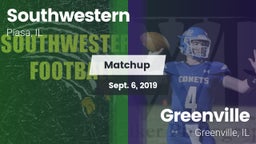 Matchup: Southwestern High vs. Greenville  2019