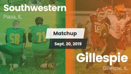 Matchup: Southwestern High vs. Gillespie  2019