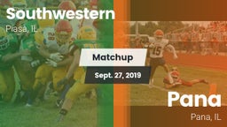 Matchup: Southwestern High vs. Pana  2019