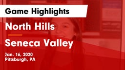 North Hills  vs Seneca Valley  Game Highlights - Jan. 16, 2020