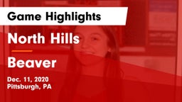North Hills  vs Beaver  Game Highlights - Dec. 11, 2020