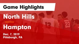North Hills  vs Hampton  Game Highlights - Dec. 7, 2019