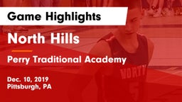 North Hills  vs Perry Traditional Academy  Game Highlights - Dec. 10, 2019