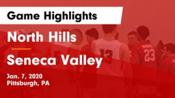 North Hills  vs Seneca Valley  Game Highlights - Jan. 7, 2020