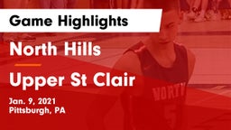 North Hills  vs Upper St Clair Game Highlights - Jan. 9, 2021