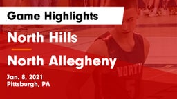 North Hills  vs North Allegheny  Game Highlights - Jan. 8, 2021