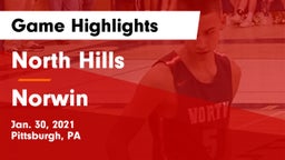 North Hills  vs Norwin  Game Highlights - Jan. 30, 2021