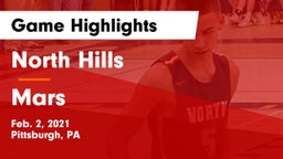 North Hills  vs Mars  Game Highlights - Feb. 2, 2021