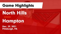 North Hills  vs Hampton  Game Highlights - Dec. 29, 2021