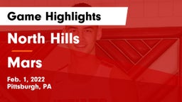 North Hills  vs Mars  Game Highlights - Feb. 1, 2022