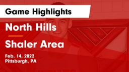 North Hills  vs Shaler Area  Game Highlights - Feb. 14, 2022