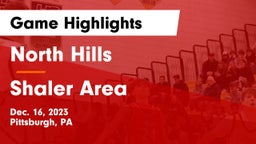North Hills  vs Shaler Area  Game Highlights - Dec. 16, 2023