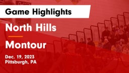 North Hills  vs Montour  Game Highlights - Dec. 19, 2023