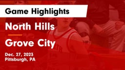 North Hills  vs Grove City  Game Highlights - Dec. 27, 2023